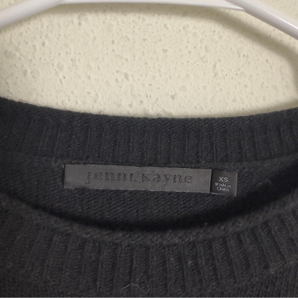 Jenni Kayne wool cashmere blend crewneck everyday sweater - Picture 4 of 6